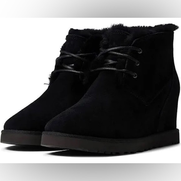 UGG Women's Classic Femme Lace Bootie Ankle Boot - Picture 5 of 6